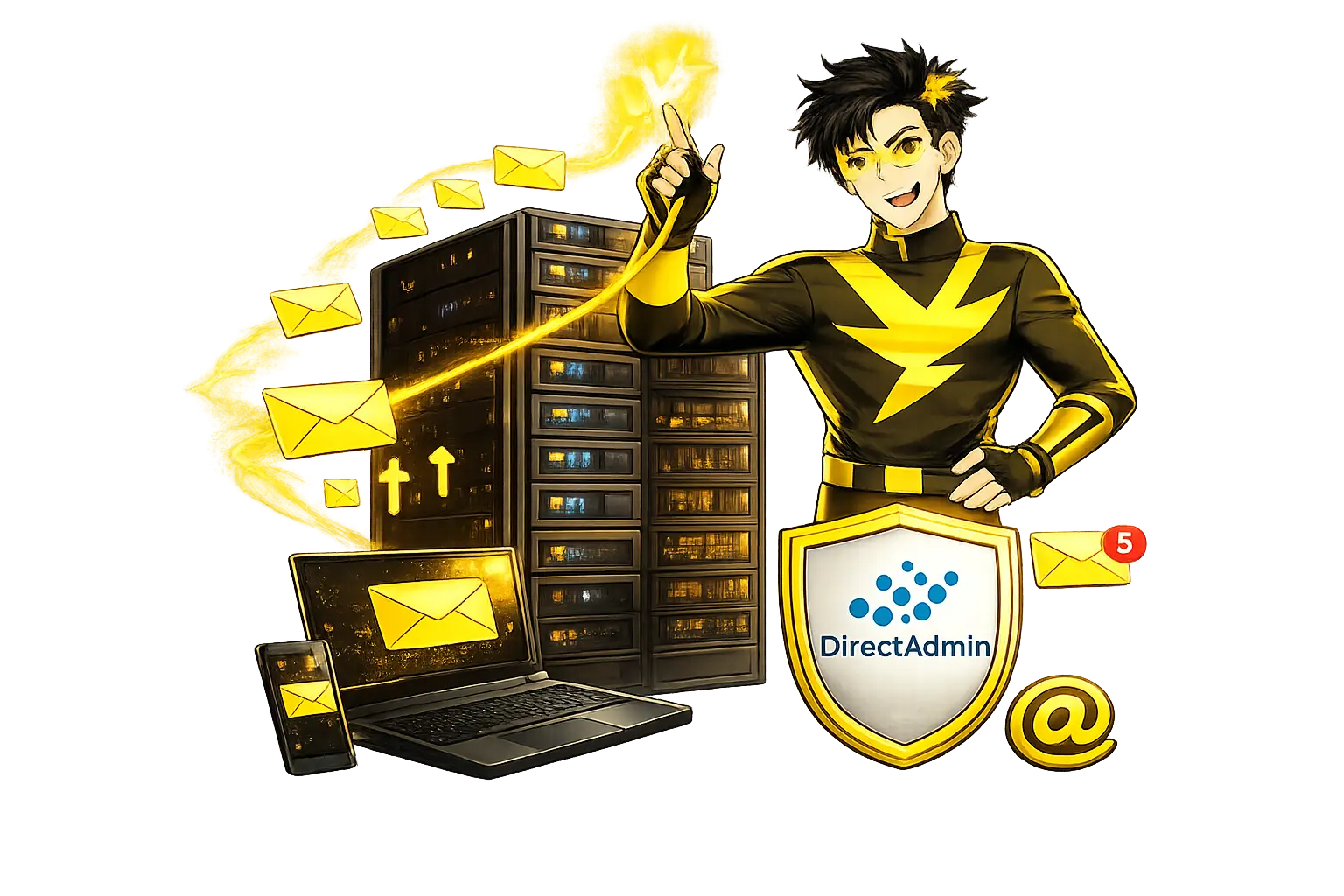 Layanan Mail Hosting Server terbaik di Indonesia dengan performa tinggi
